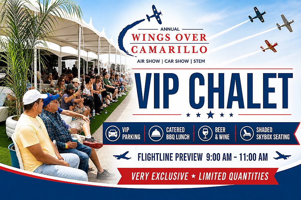 VIP CHALET (Includes VIP Parking & Meals)